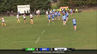 2022 OCAA Men's Rugby Sevens Championship Gold Medal Game