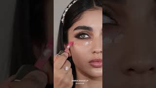 تتوريال لوك عروس للبشرة السمراء #pinkmakeup #lipstick #hairstyle #makeup #tutorial #highlights