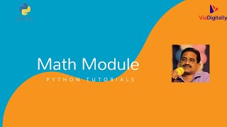 Math Module in Python | Python Tutorial for Beginners | Learn python online