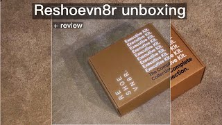 Unboxing Reshoevn8r executive  kit (best sneaker cleaner)