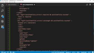 Angular 2 - Template-driven forms #4