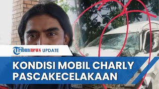 Penampakan Mobil Charly van Houten Pasca Kecelakaan di Tol Cipularang, Ringsek Tak Berbentuk