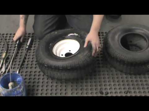 How to Change a Lawn Mower Tire How to Change a Lawn Mower Tire