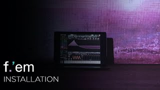 Tracktion F.’em Synth and Content Installation