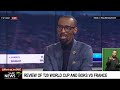 Review of T20 World Cup and Boks vs France