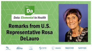 DEH Congressional Briefing Series | Opening Remarks from Congresswoman Rosa DeLauro