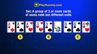 21 Cards Rummy Tutorial || PlayRummy
