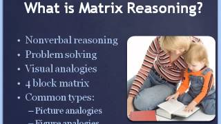 An Introduction WPPSI Matrix Reasoning