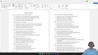 Class 5 Module 1 - Intro to Python Programming