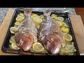 pargo o dorada al horno. receta fÁcil