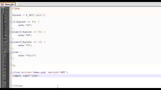 GET Method With a Form in PHP - Tutorial 7