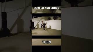 LaMelo Ball and Lonzo Ball Then and Now #shorts