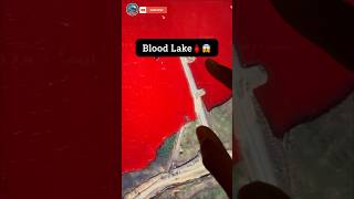 I Found Blood Lake On Google Earth😰😱 #shorts