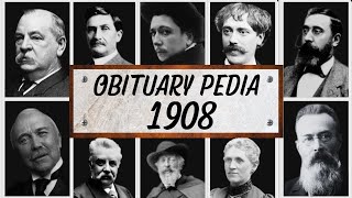 Famous Hollywood Celebrities We've Lost in 1908 - Obituary in 1908