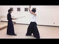 【日本武士的击剑】排演和我的老师 samurai swor fighing