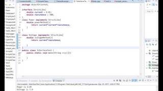 Java-Interface Example 3 (Variables in Interface)
