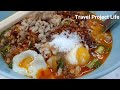 เส้นหมี่ขาวต้มยำ ต.โต้ง ก๋วยเตี๋ยวไข่ ลาดกระบัง