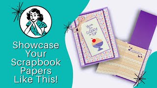 🔴  Designer Series Paper Cards: Showcase Your Papers And Make A Fun Fold Card