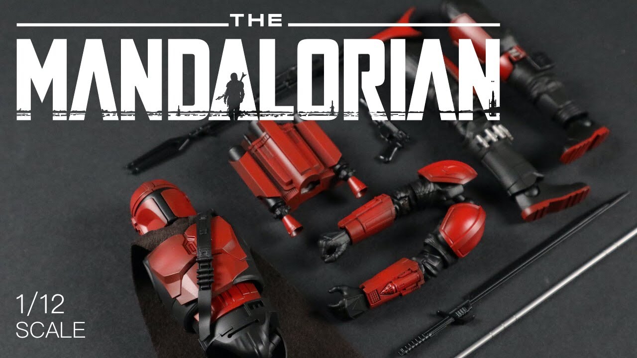 STAR WARS MANDALORIAN BESKAR ARMOR CUSTOM | MODEL KIT BUILD - YouTube