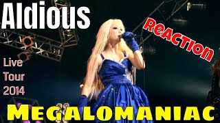 Aldious - Megalomaniac (Reaction) | LIVE 2014 | A Drummer Reacts!!