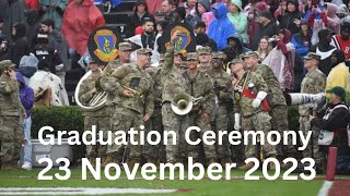 Fort Jackson Basic Training and Graduation Ceremony 23 November 2023 l FT Jackson