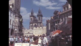 Prague 1993 archive footage