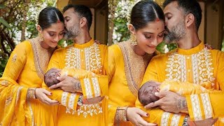 Sonam Kapoor Baby Boy First Look From Naamkaran Ceremony | Sonam Kapoor Baby Boy Name Reveal