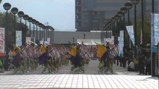 えじゃないか祭り2010海への道会場（夢舞隊）.mpg