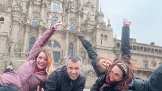 【スペイン🇪🇸巡礼600kmの旅】最後に歩いた仲間たちとSantiago de Compostela にゴールイン✨一生忘れない想い出の記録