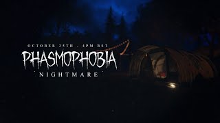 【Phasmophobia】# 31 10/26 他口燒麻糬# 實況# 大更新 新地圖與難度重製