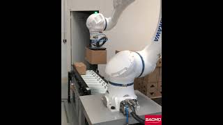 SACMO - Palettiseur collaboratif avec robot Yaskawa