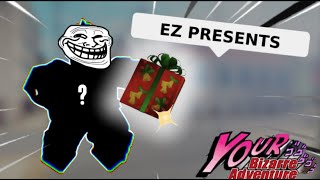 [YBA] FREE CHRISTMAS PRESENTS with this stand..