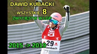 Dawid Kubacki - Wszystkie 8 ZWYCIĘSTW w LGP