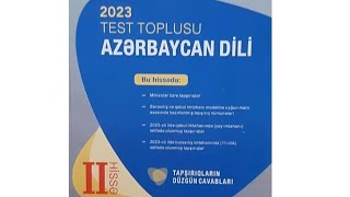 Modal sözlər. DİM test toplusu. Test izahı 1-17-ci suallar.