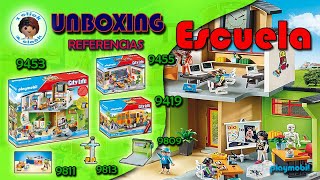 Colegio Playmobil 9453 ¡¡Unboxing!!  y extensiones 9809, 9811, 9455, 9419, 9813. Nuevo Octubre 2021