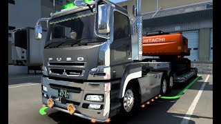 【ETS2】日本マップProject Japanでトレーラーのバック駐車をメインに近距離配送 ＃26｜SuperGreat V 460ps