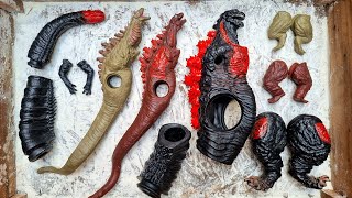 Assemble Evolution Of Shin Godzilla | Godzilla Toy Review | ASMR Godzilla