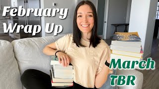 February Wrap Up | March TBR