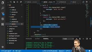 12 Adding User Login & JWT Signing Creating a REST API with Node js