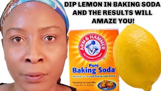 LEMON AND BAKING SODA CAN GET YOUR SKIN SMOOTH, CLEAR & GLOWING INSTANTLY, LIVE DEMO | Khichi Beauty