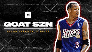 Allen Iverson 2000-01 MVP Season Highlights - THE ANSWER! | GOAT SZN