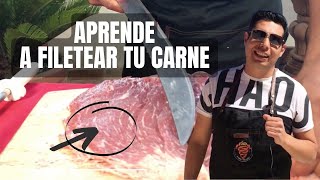 ¿CÓMO FILETEAR CARNE? EL 90% de las Personas No lo Sabe Hacer