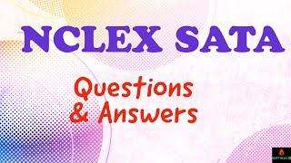 How to Answer Select All That Apply NCLEX SATA Questions on the NCLEX | ADAPT NCLEX Tips