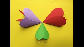How to make a paper simple Flower | Origami simple and easy paper flower
