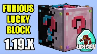 LUCKY BLOCK MOD 1.19.4 minecraft - how to download & install Super Furious Lucky Block 1.19.4 (Data)