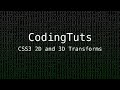 CSS3 2D and 3D transforms