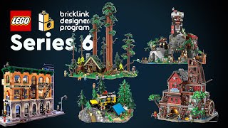 BrickLink Designer Program Series 6 Finalists Revealed! 🚀 Discover These Incredible LEGO Sets