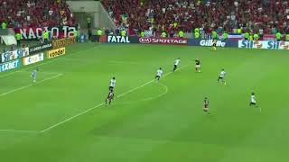 Gol de Gabigol (com hino) Flamengo 1 x 0 Santos brasileirão 2019