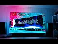 samsung q950ts 8k tv philips hue play lightstrip