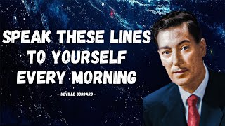 Saying these lines to Yourself, Defines the Man you will become | Neville Goddard